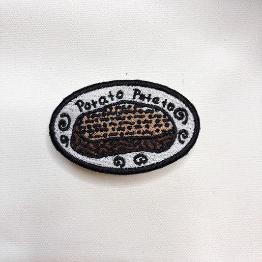 Potato Embroidered Patch