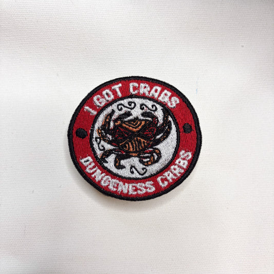 Dungeness Crab - Embroidered Patch