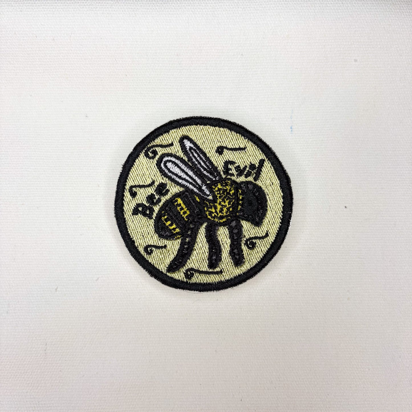 Bee Evil Embroidered Patch
