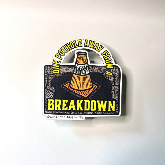 Pothole - Sticker/Magnet