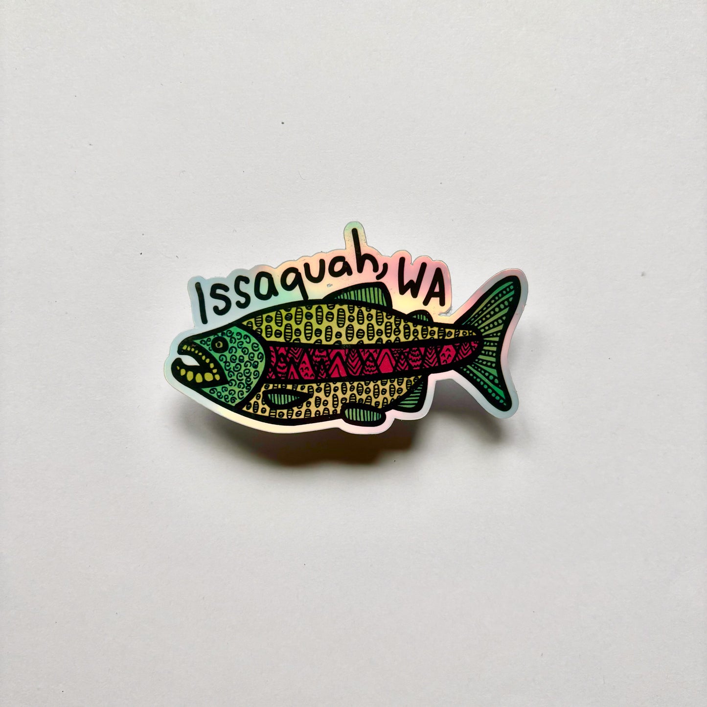 Issaquah Salmon Sticker/Magnet