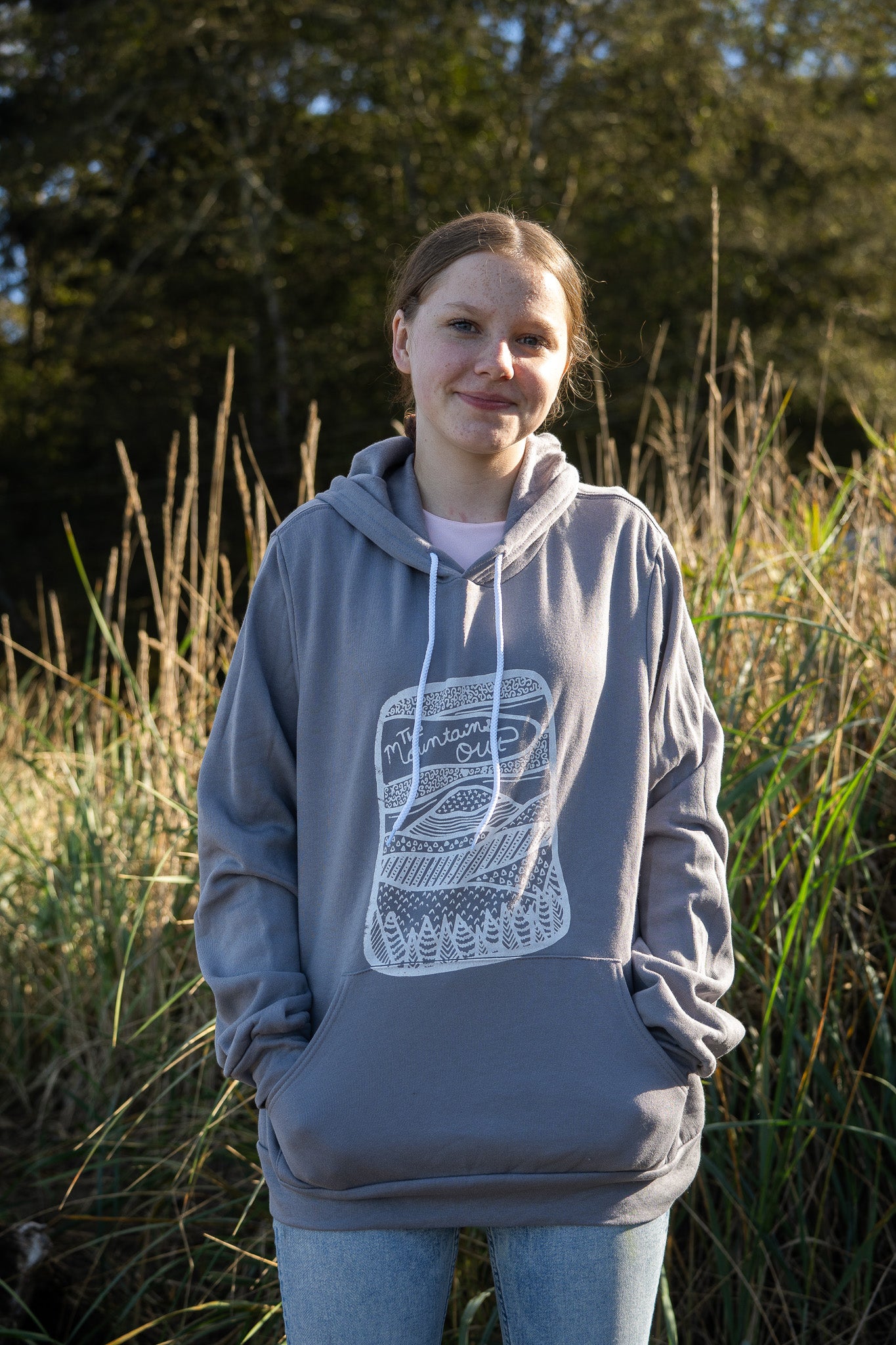 Mountains Out Fleece Hoodie