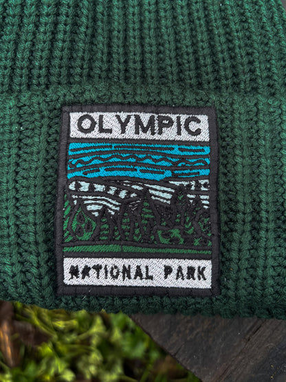 Olympic National Park - Sportsman Thick Knit Beanies