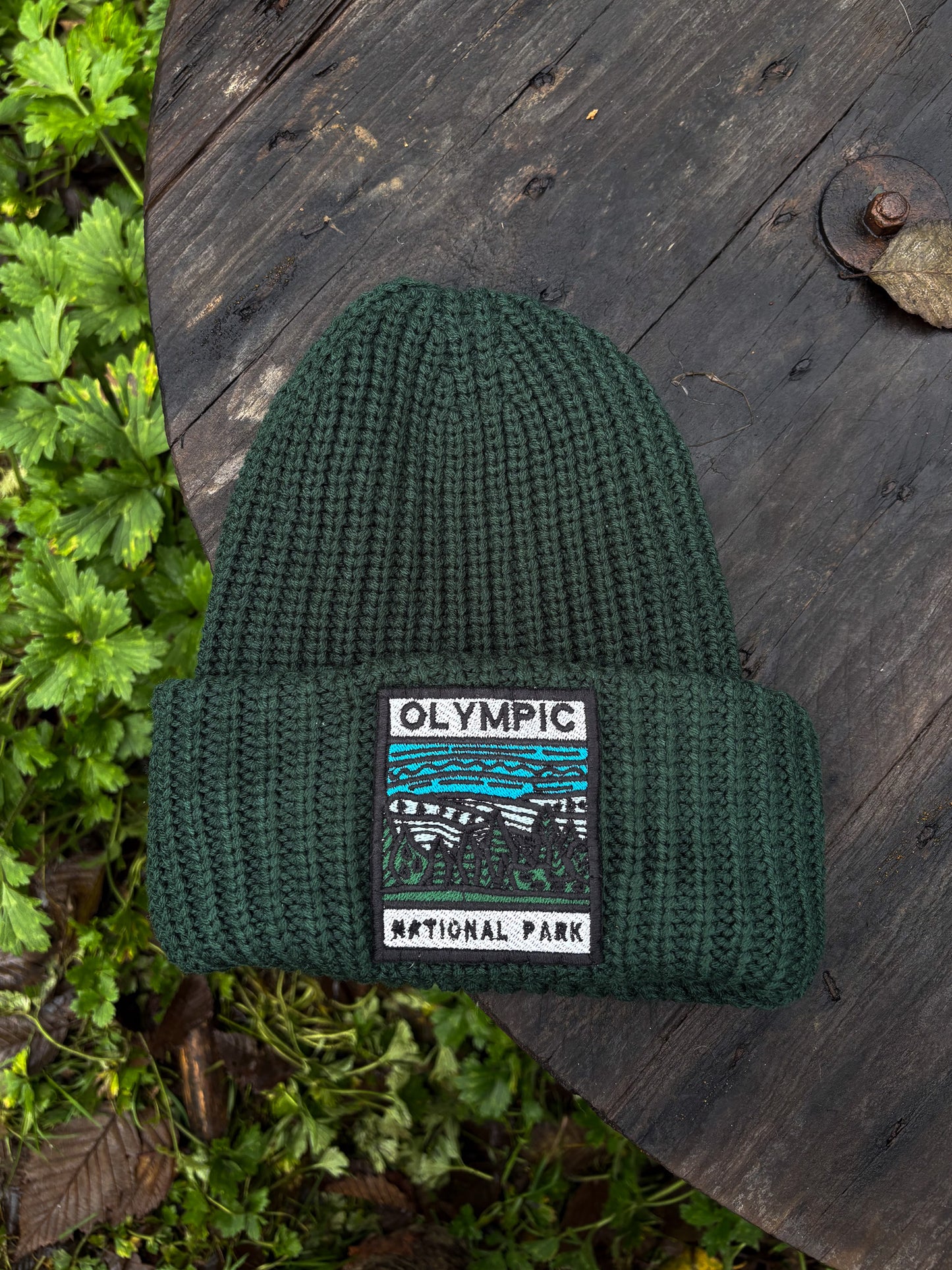 Olympic National Park - Sportsman Thick Knit Beanies