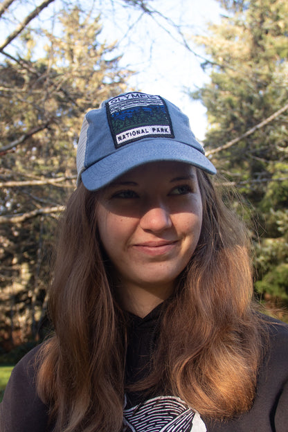 Olympic National Park - Sportsman Truckers Cap