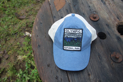 Olympic National Park - Sportsman Truckers Cap