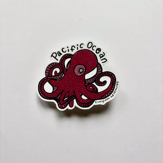 Octopus Sticker/Magnet
