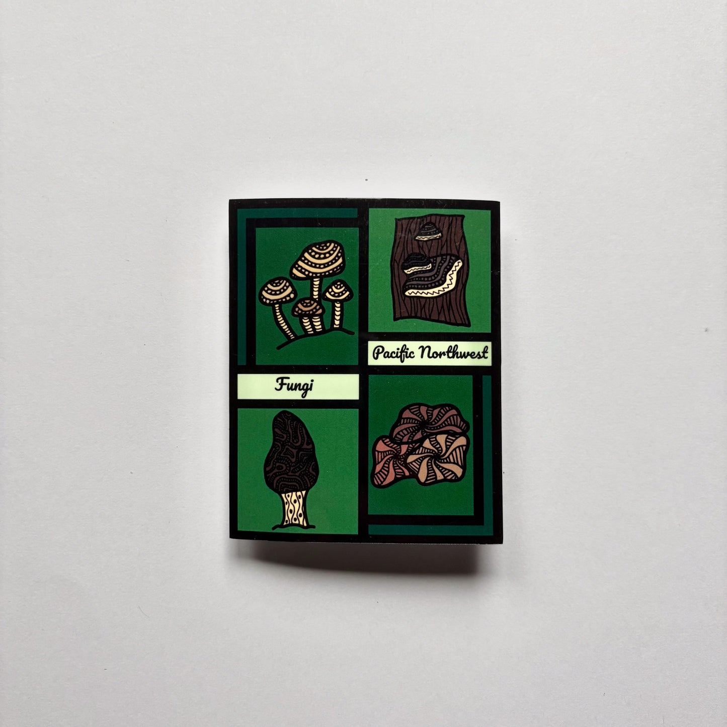 PNW Fungi Sticker/Magnet