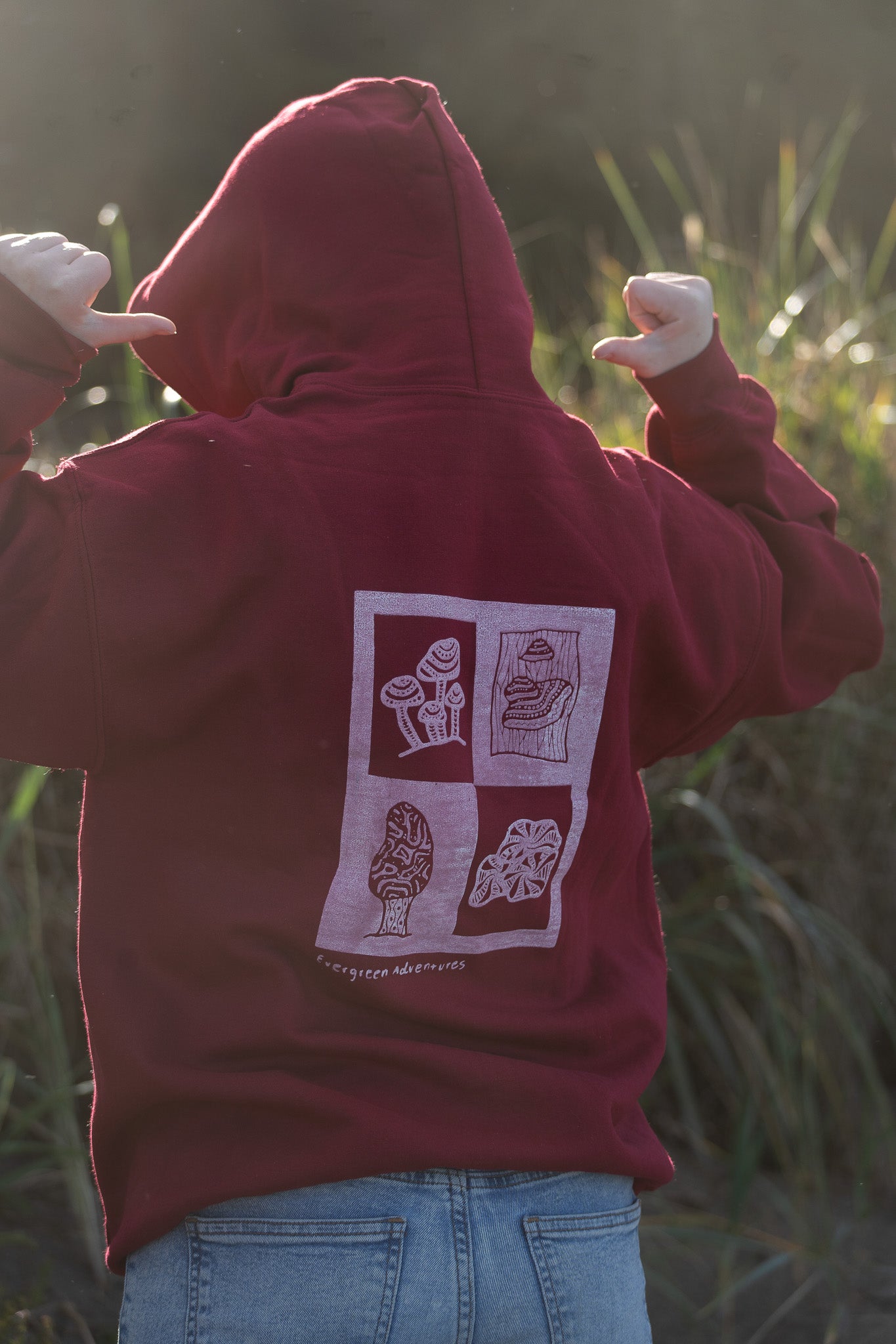 Pacific Northwest Fungi Hoodie