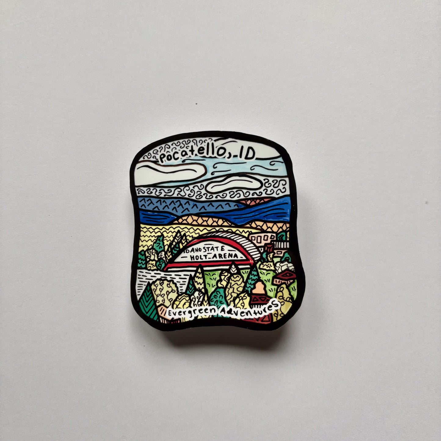 Pocatello Sticker/Magnet