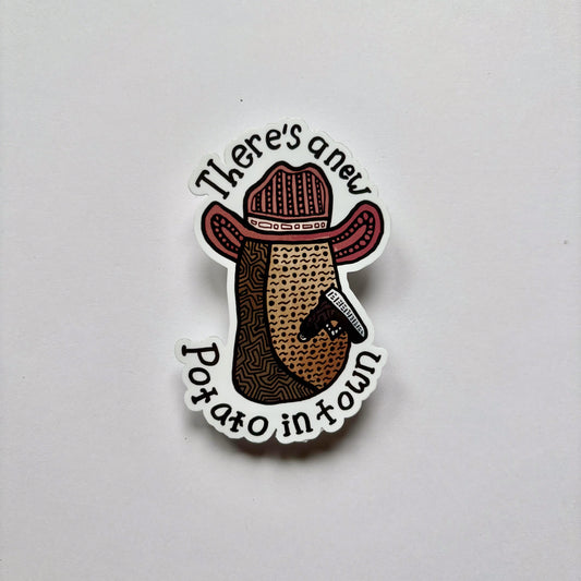 Potato Gun Sticker/Magnet