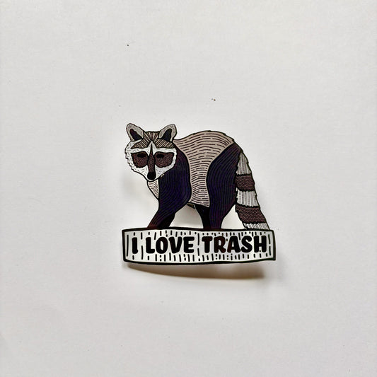 Raccoon Sticker/Magnet
