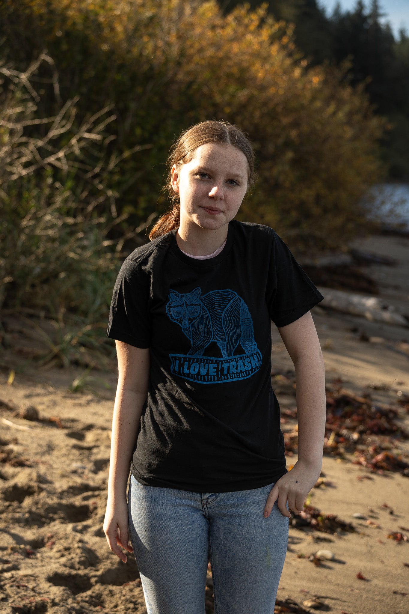 I love Trash Raccoon T-Shirts