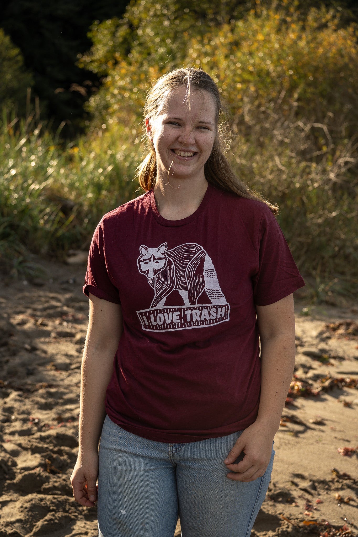 I love Trash Raccoon T-Shirts