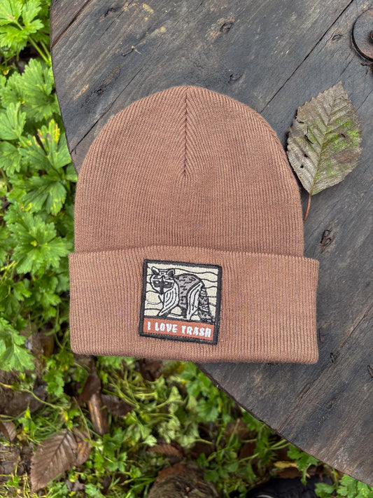 Raccoon brown - Beanie