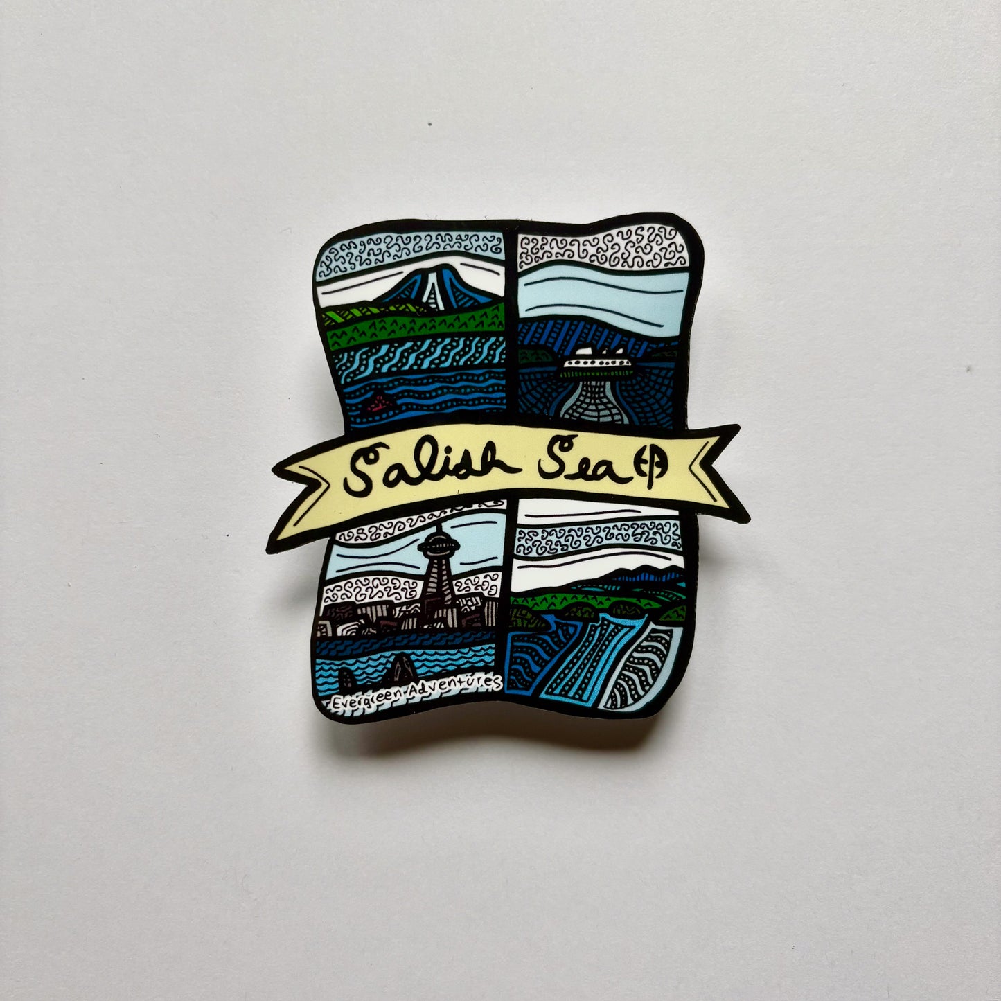 Salish Sea Sticker/Magnet