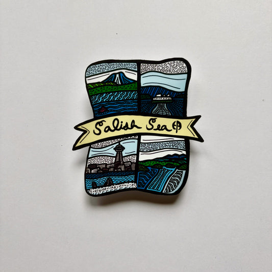 Salish Sea Sticker/Magnet