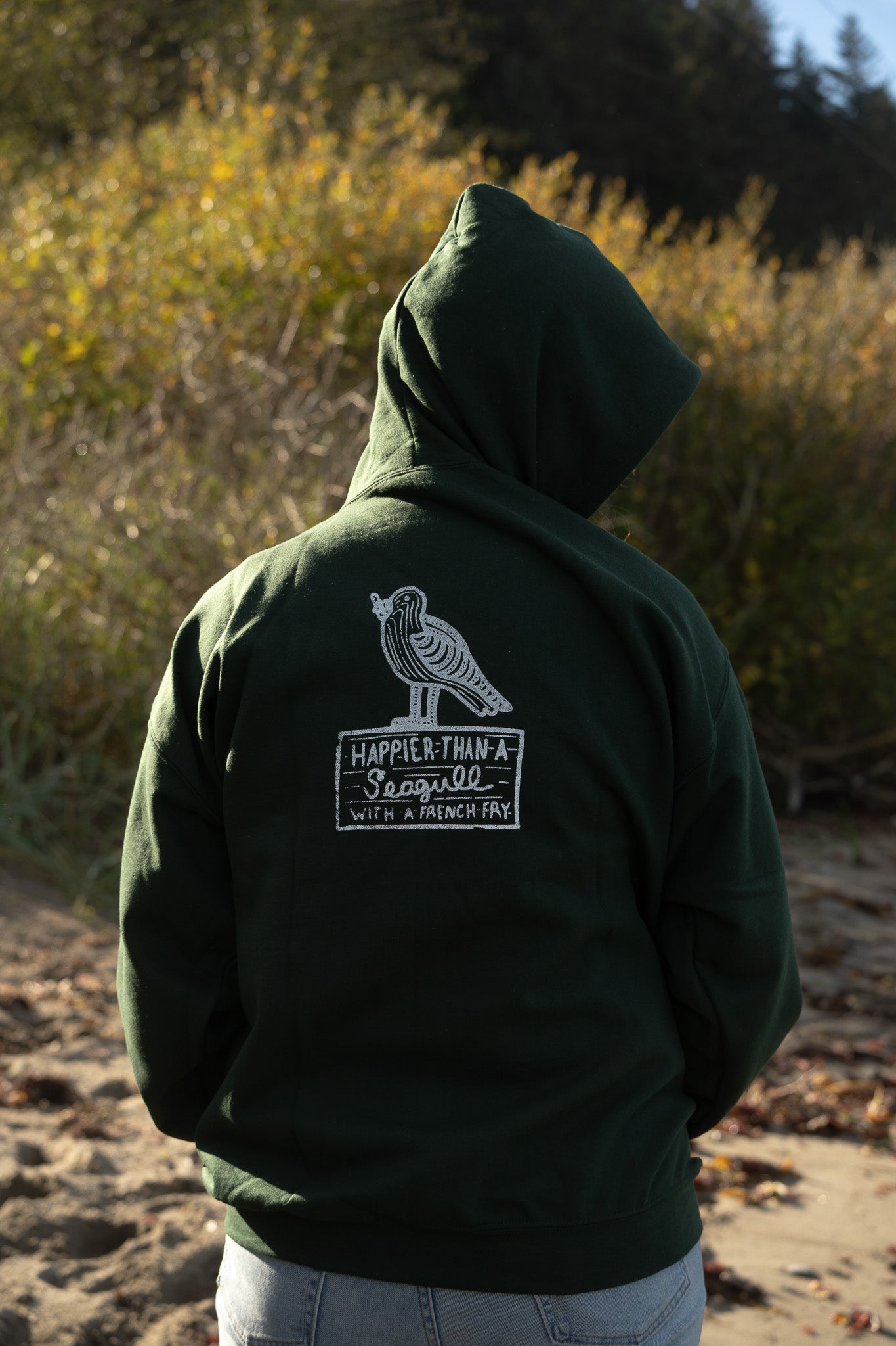 Seagull Zip Up hoodie