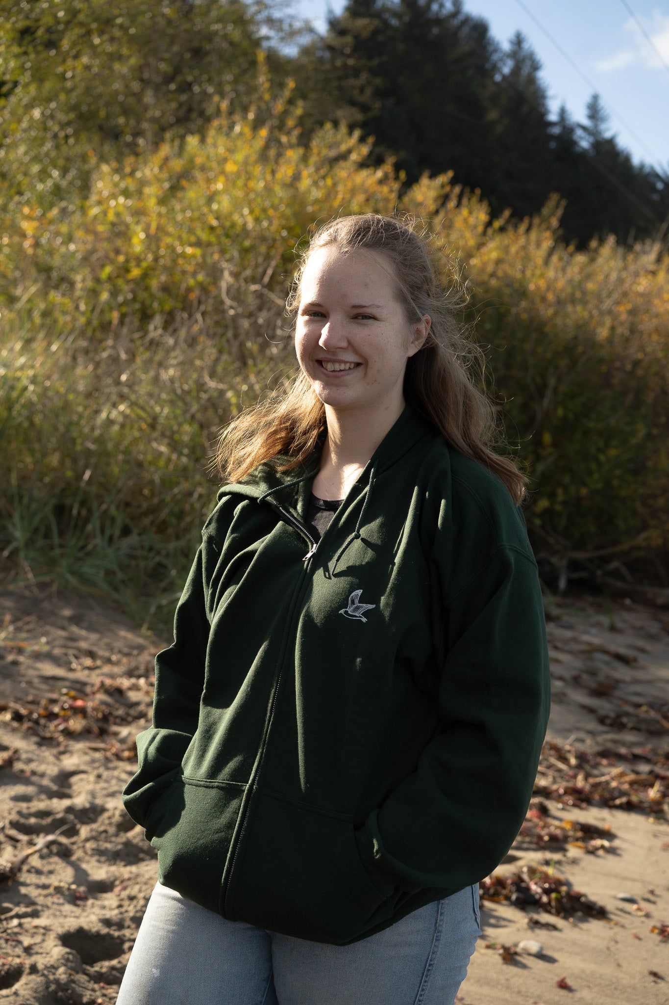 Seagull Zip Up hoodie