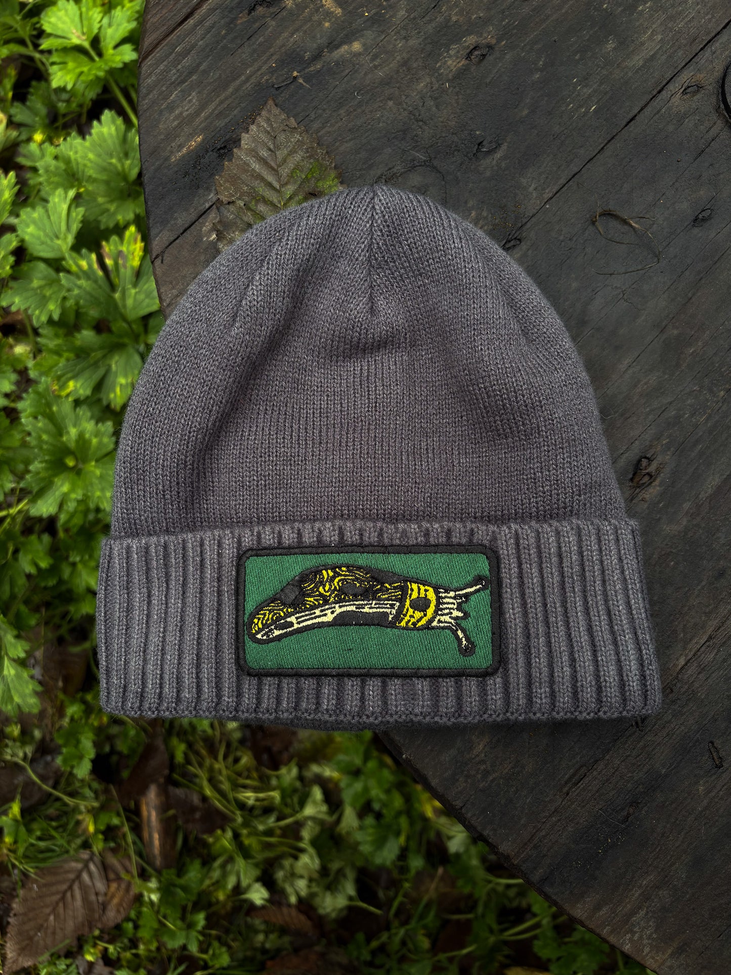 Banana Slug - Port & Company Rib Knit Cuff Beanie