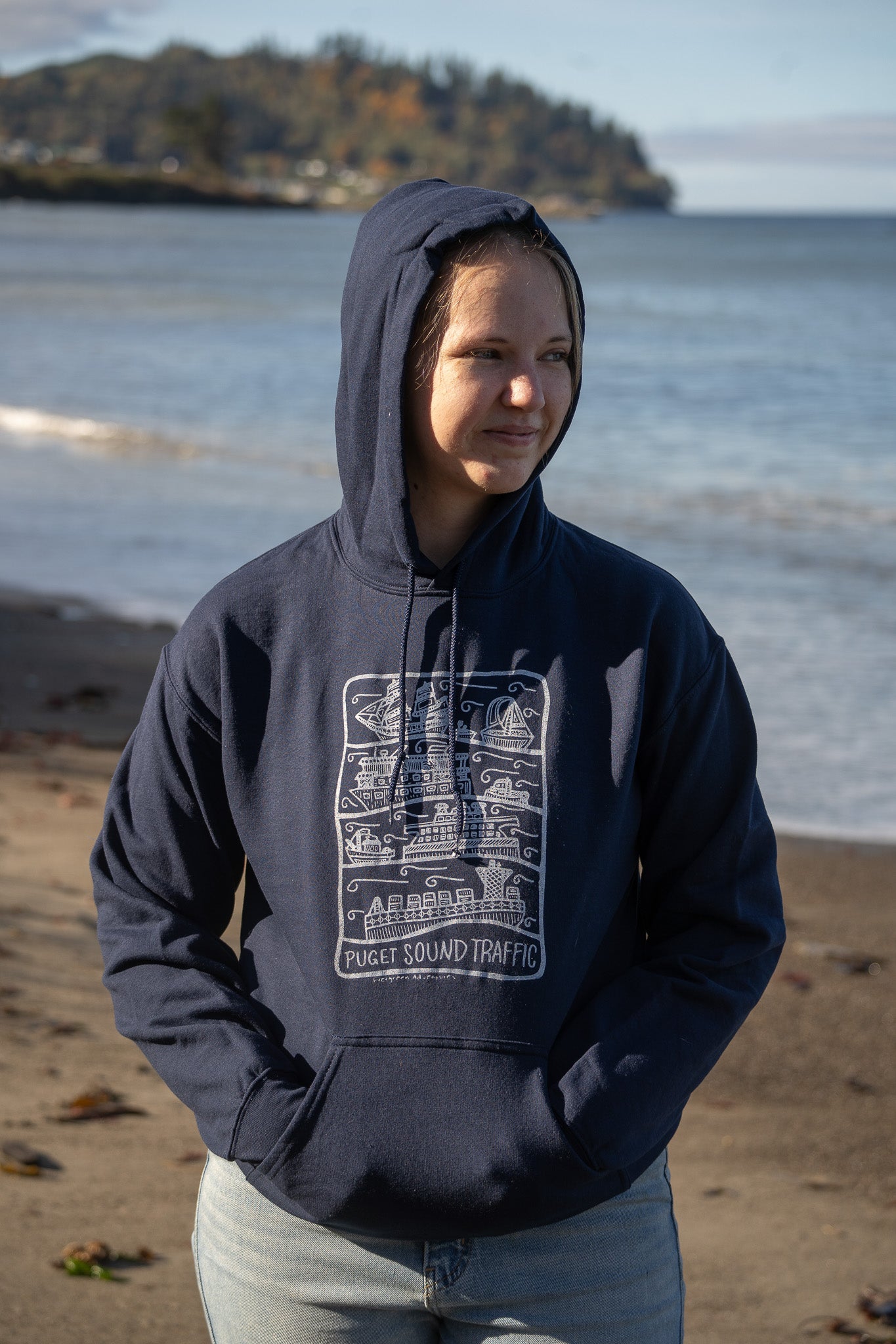 Puget Sound Traffic Hoodie