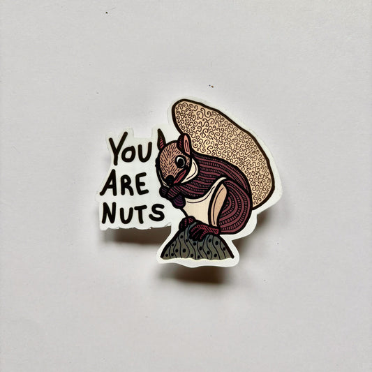 Squirrel Sticker/Magnet