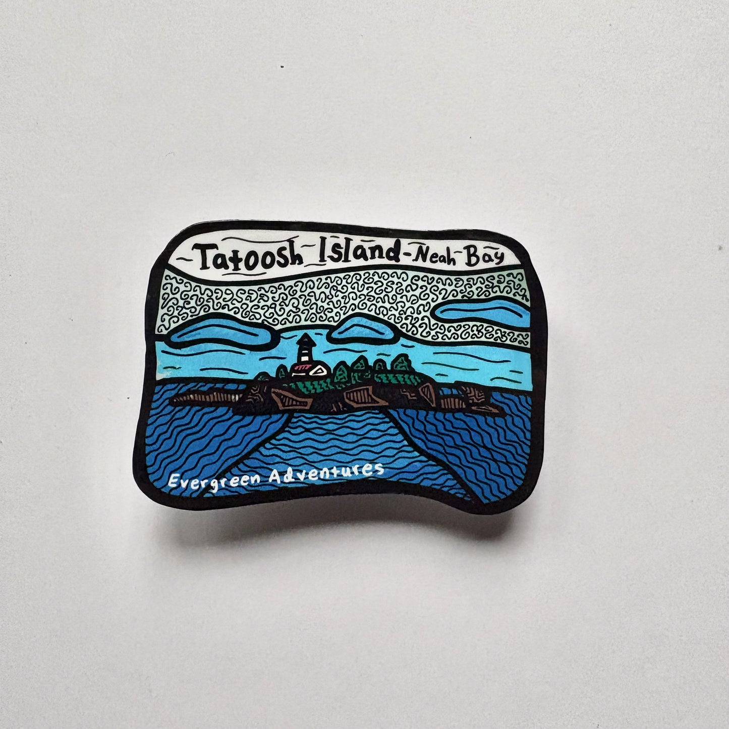 Tatoosh Island Sticker/magnet