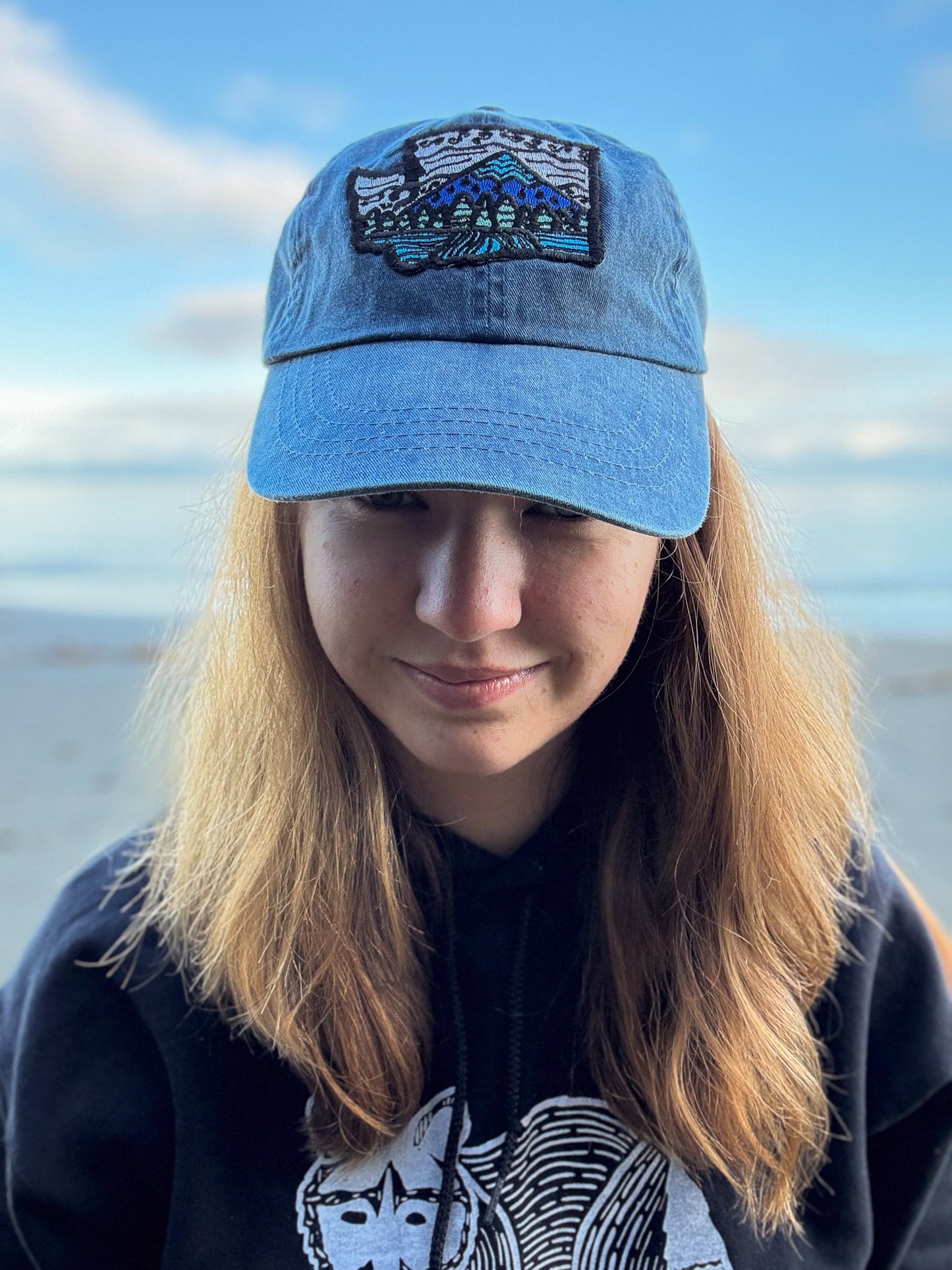 Washington Mountain - Port & Company Cap