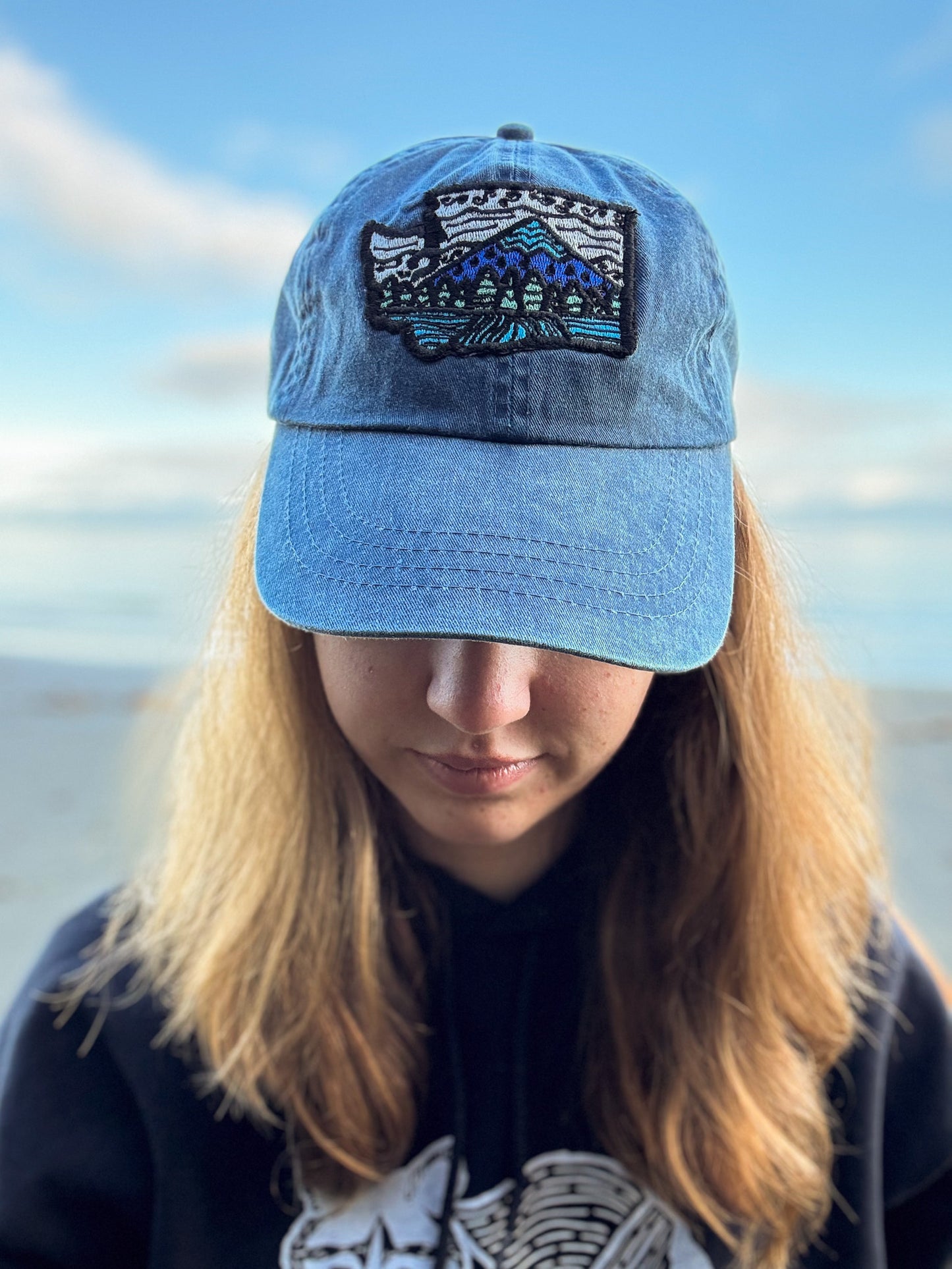 Washington Mountain - Port & Company Cap