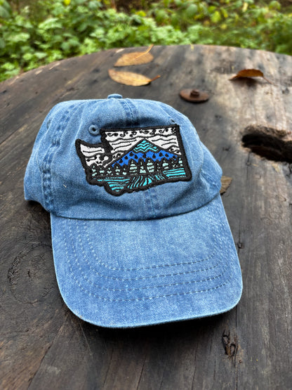 Washington Mountain - Port & Company Cap
