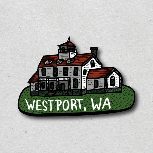 Westport Lighthouse Sticker/Magnet