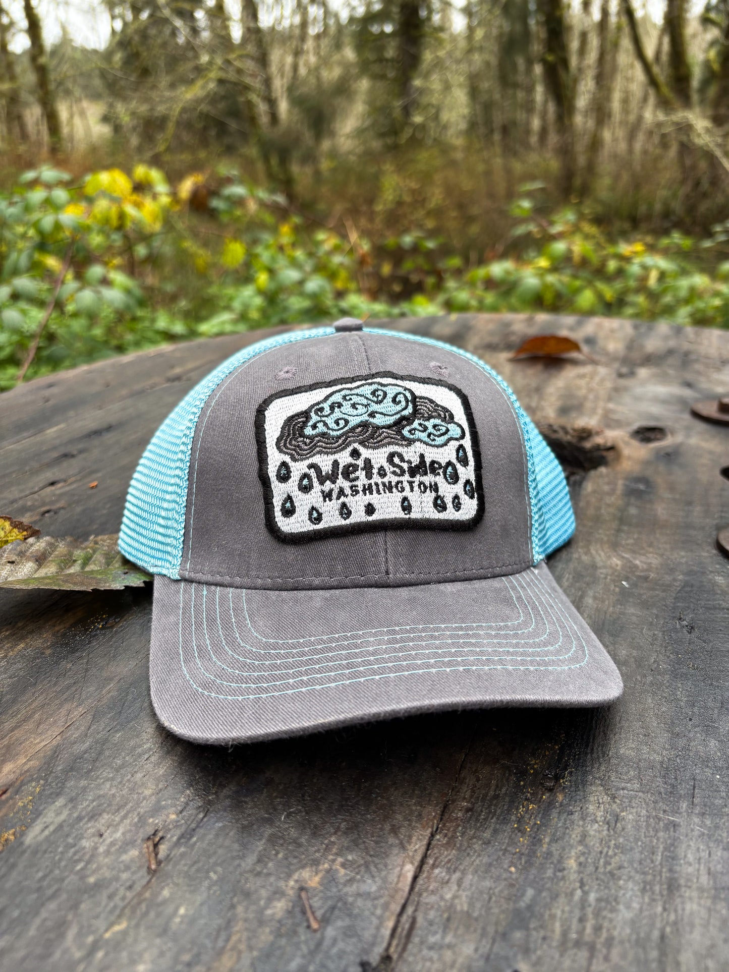 Wet Side WA - Adams Truckers Cap