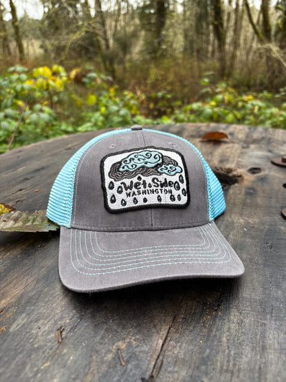 Wet Side WA - Adams Truckers Cap
