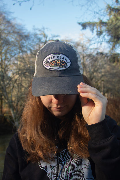Keep Clam - Sportsman Truckers Caps