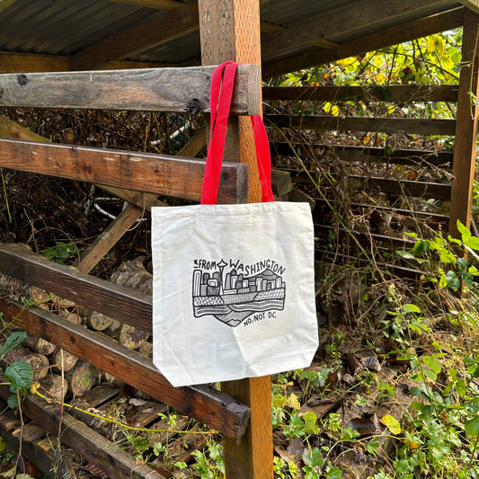 From Washington Canvas Tote Bag