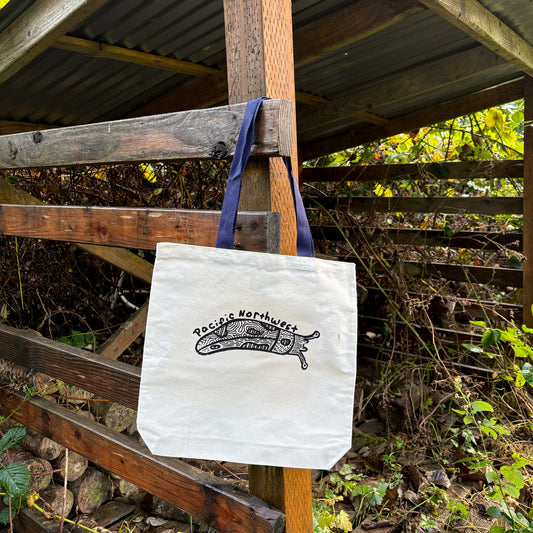 Banana Slug Canvas Tote Bag