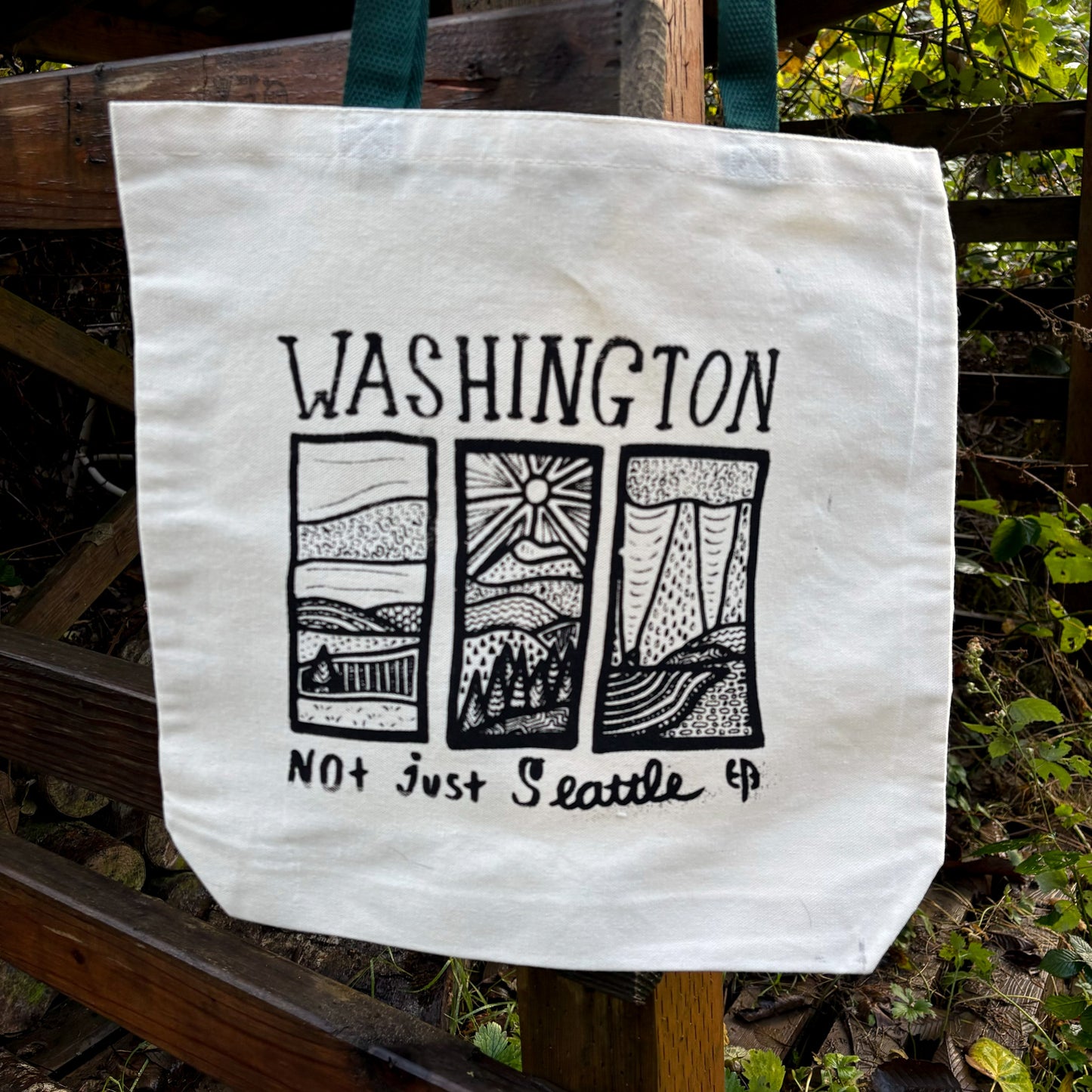 Not Seattle Canvas Tote Bag