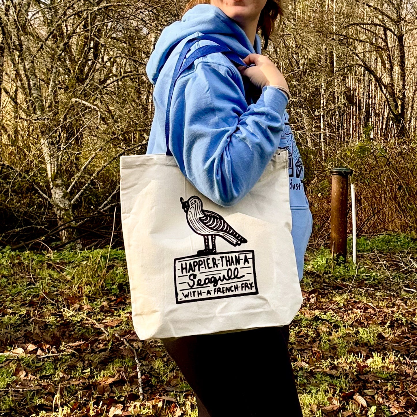 Seagull Canvas Tote Bag