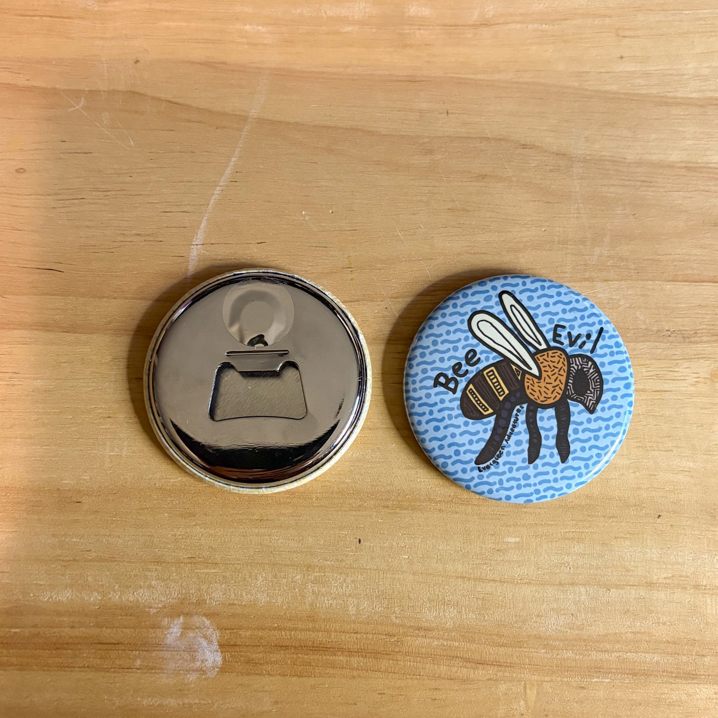 Bee Bottle Opener Magnet