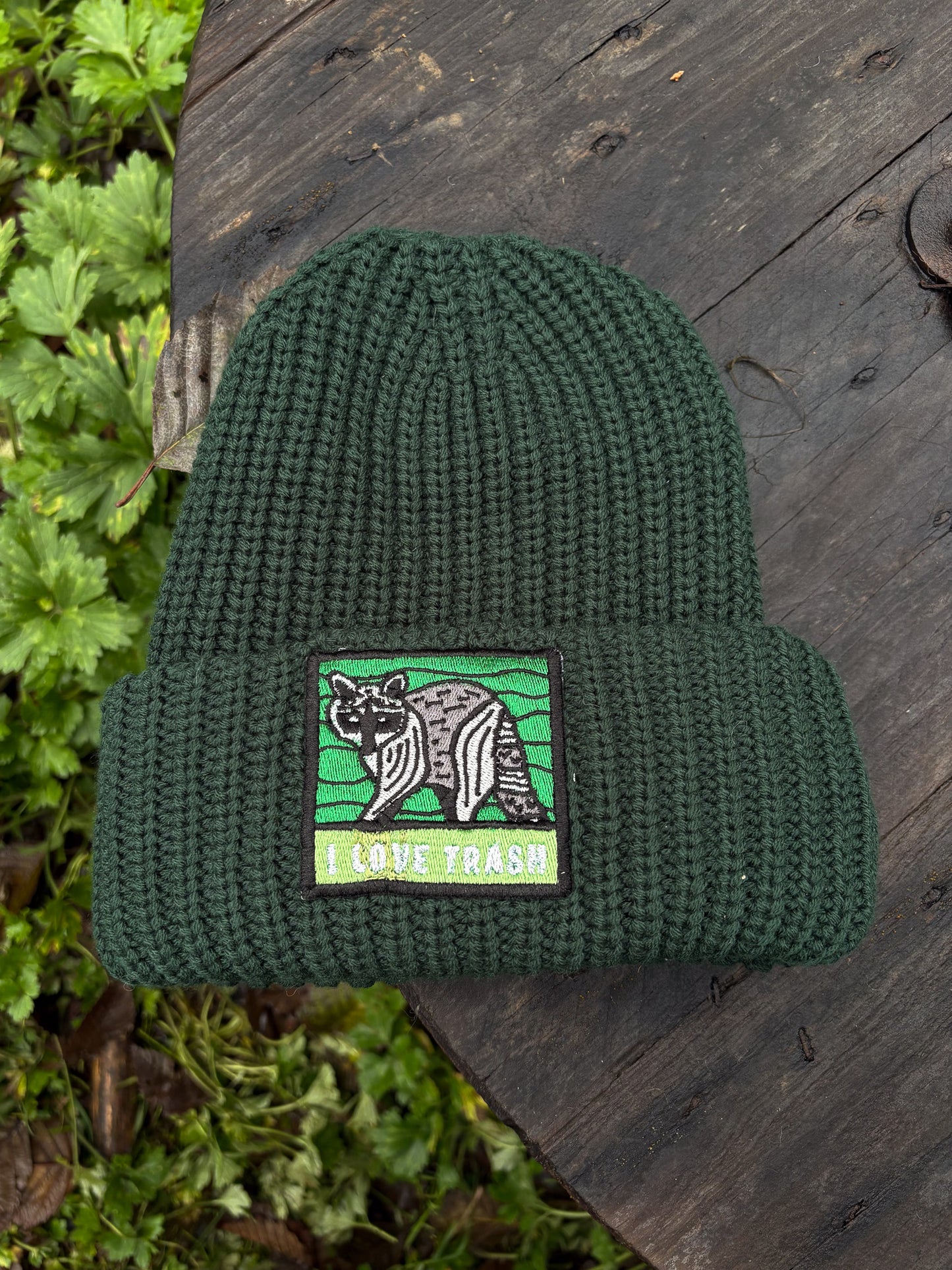 Raccoon - Sportsman Thick Knit Beanies