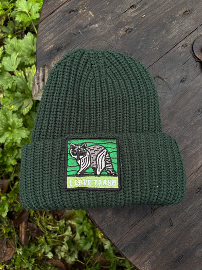 Raccoon - Sportsman Thick Knit Beanies