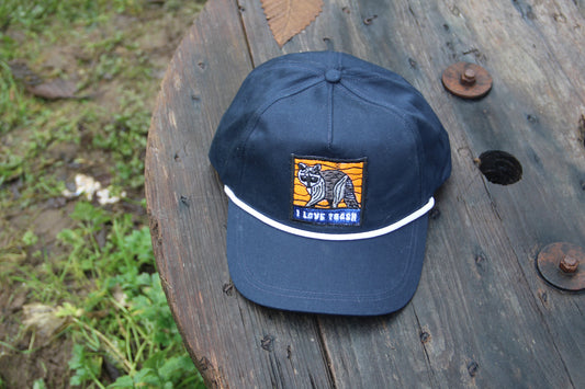Raccoon - Snapback rope cap