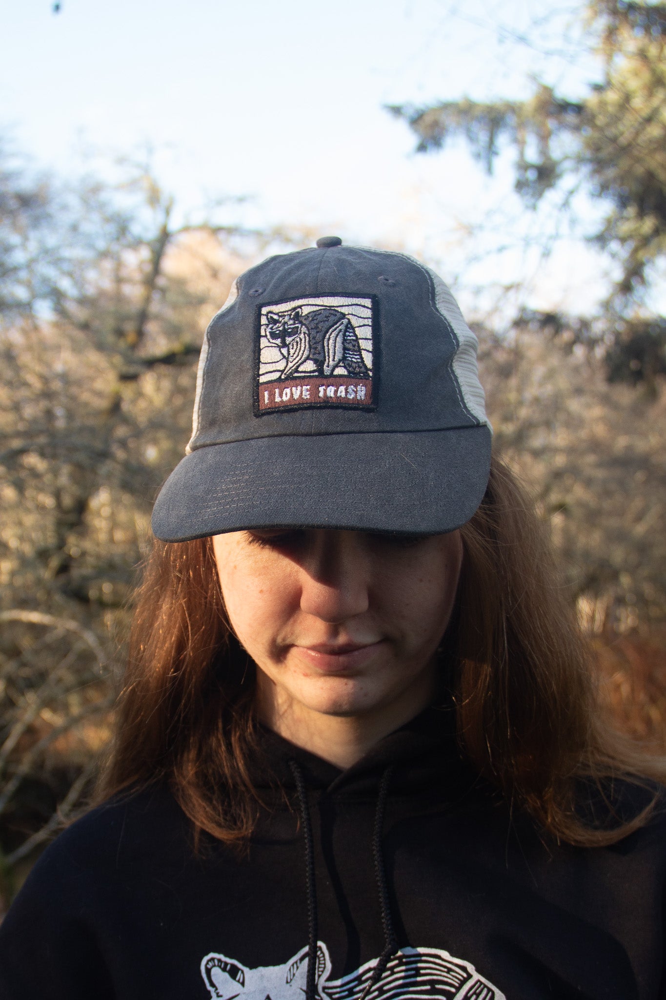 Raccoon - Sportsman Truckers Cap