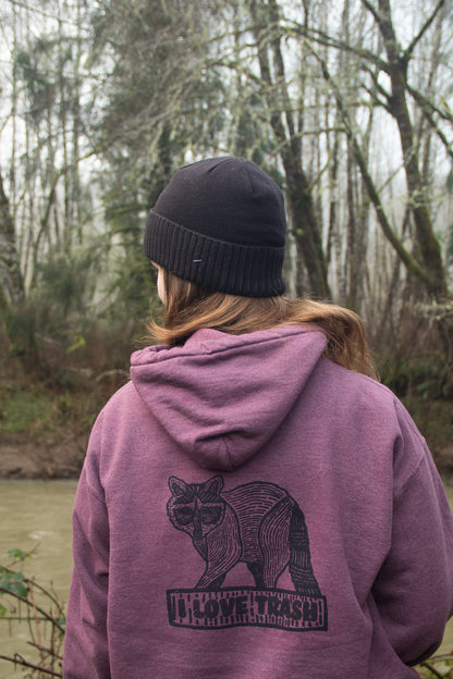 Raccoon - Port & Company Rib Knit Cuff Beanie