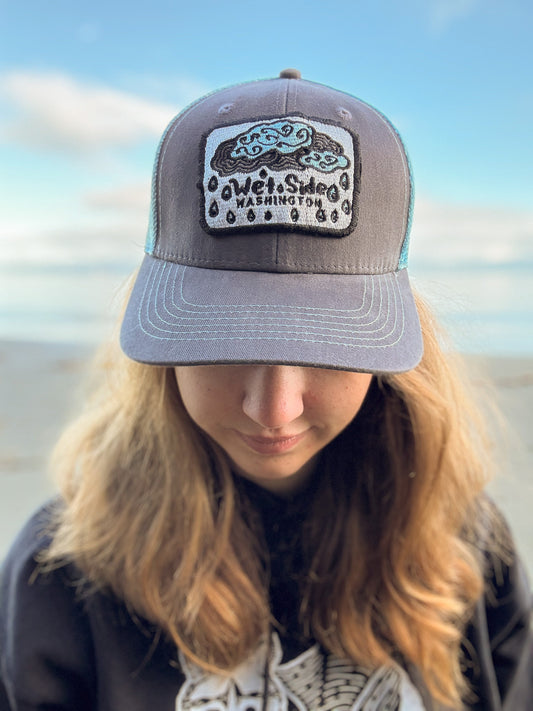 Wet Side WA - Adams Truckers Cap