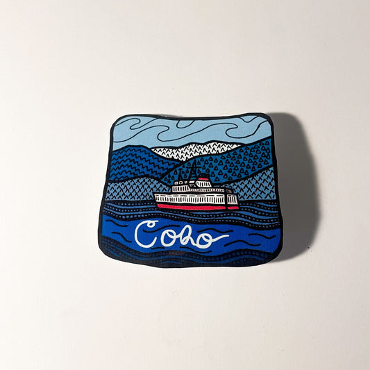 Coho Ferry - Waterproof Vinyl Sticker Wholesale