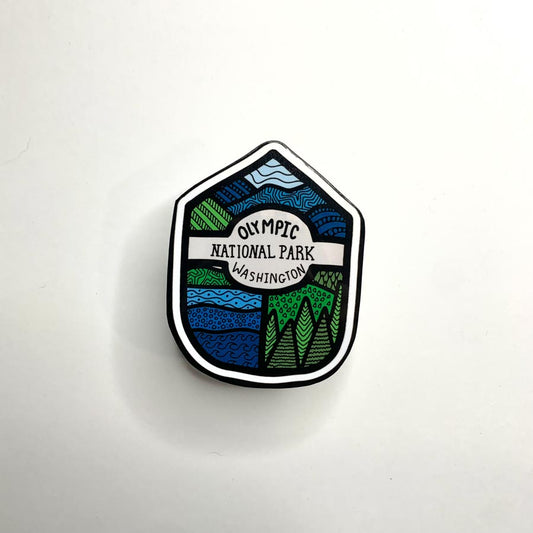 Olympic National Park Badge Sticker