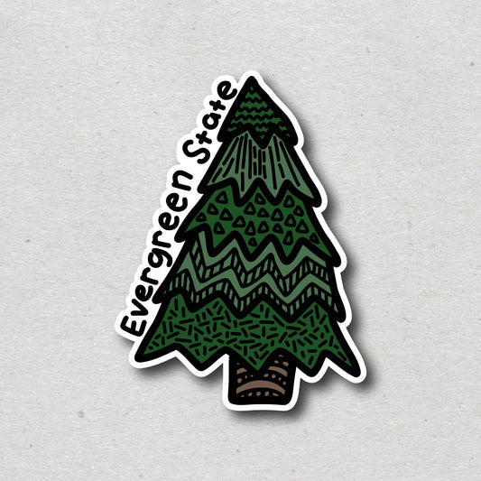 Evergreen State Tree - Fridge Magnet Wholesale
